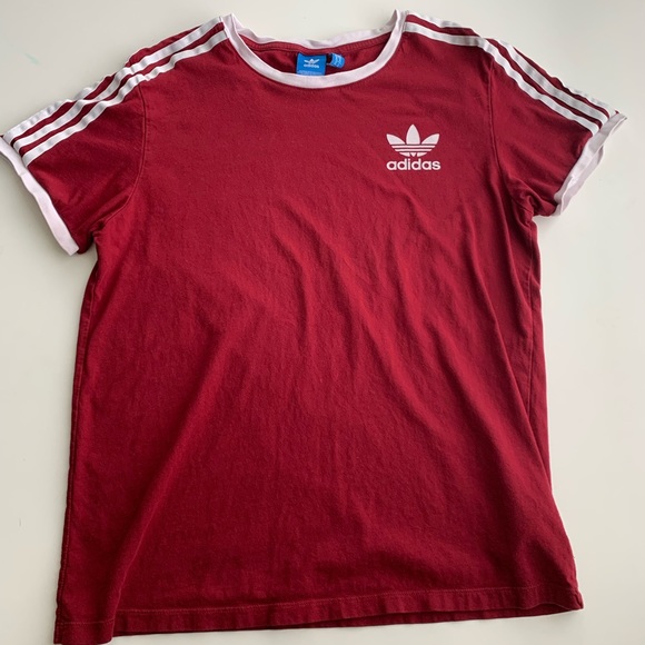 Maroon Adidas Top - Picture 2 of 5